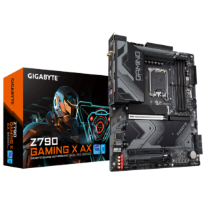 Placa Mãe Gigabyte Z790 WIFI Gaming X AX, Chipset Z790, Intel LGA 1700, ATX, DDR5