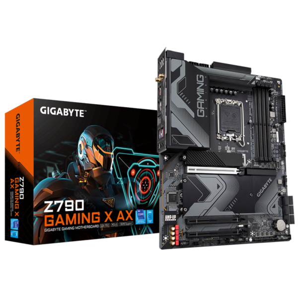 Placa Mãe Gigabyte Z790 WIFI Gaming X AX, Chipset Z790, Intel LGA 1700, ATX, DDR5